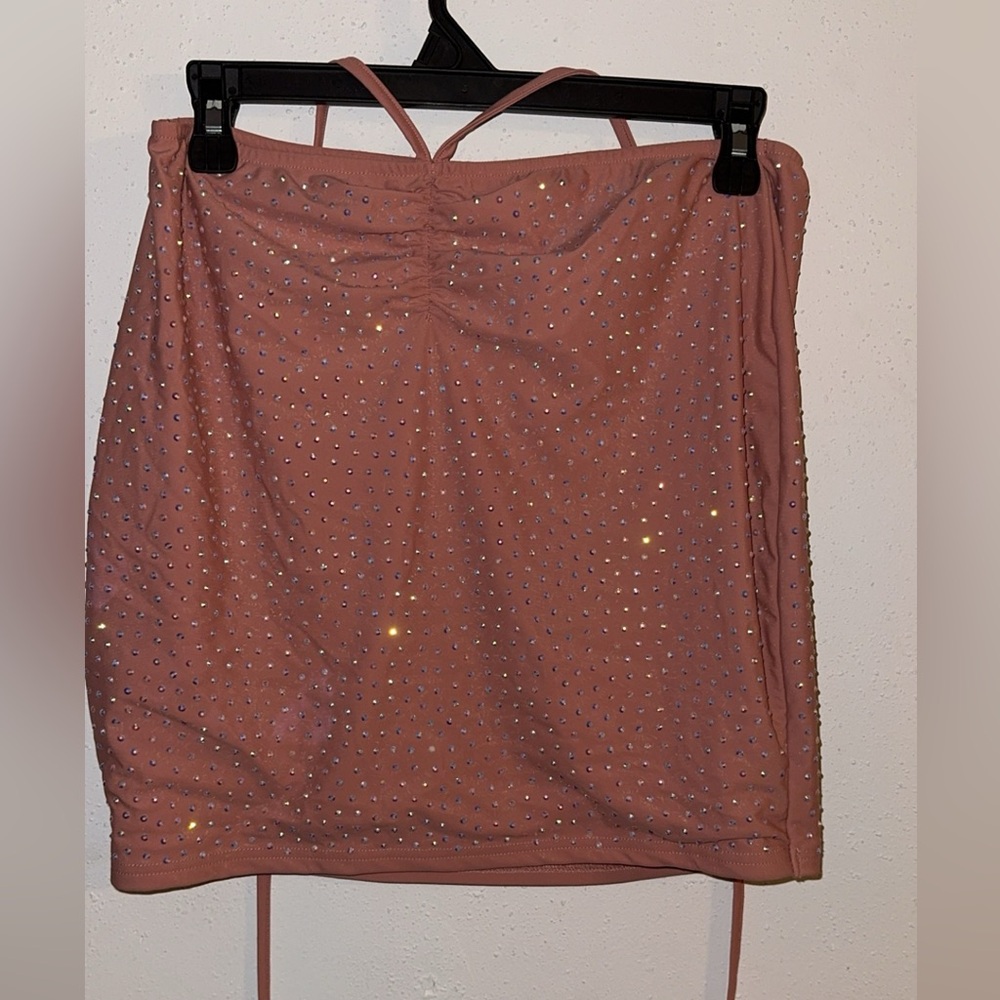2 piece sequined set